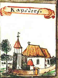 Kapsdorf - Kościół, widok ogólny